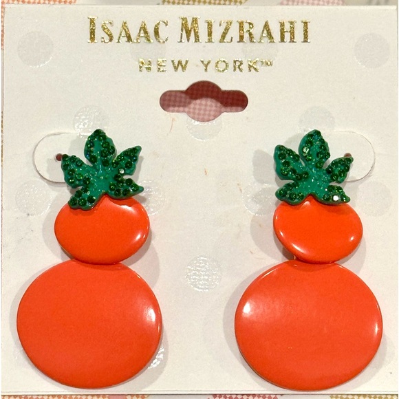 ISAAC MIZRAHI Pumpkin
Patch Earrings - Picture 3 of 7